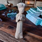 beeld shabti terracotta priesteres 27 tamboerijn