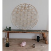 houten Flower of life 110 cm