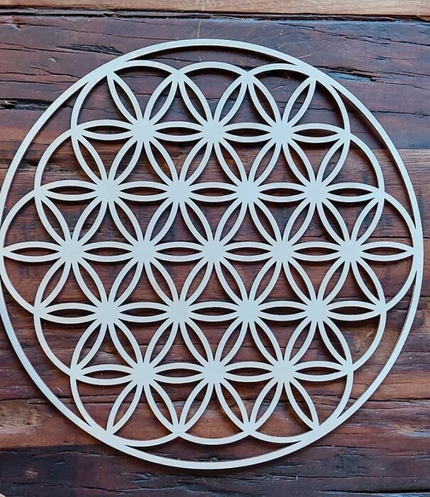 houten Flower of life 012 cm