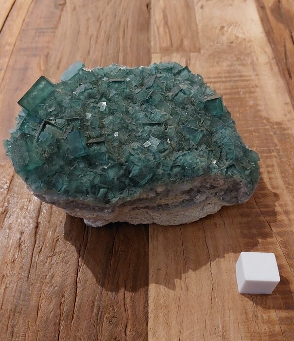 kristal Fluoriet ruw 1650 gr 16x12x9
