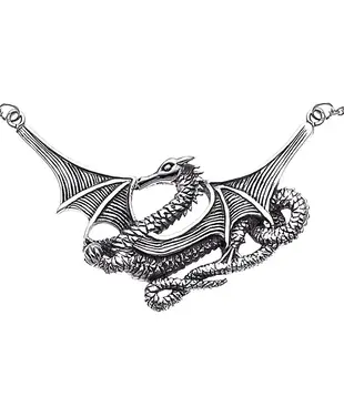 hanger Mystical Spirit of the Sea Dragon ~ Sterling Silver Jewelry Necklace