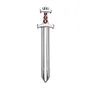 Victorius King's Sword Silver Pendant