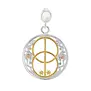 hanger Chalice Well Healing Spell Silver, Yellow Gold and Pink Gold