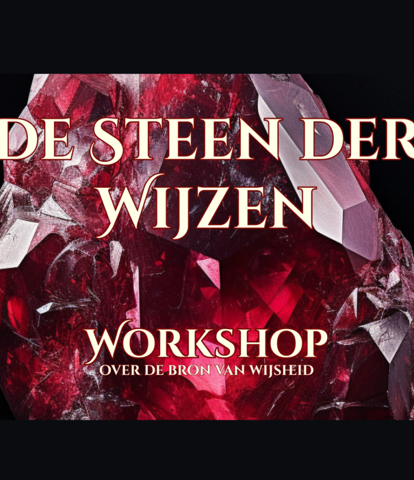 workshop - Steen der wijzen 2 jan