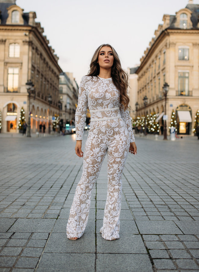 Avery Lace Jumpsuit