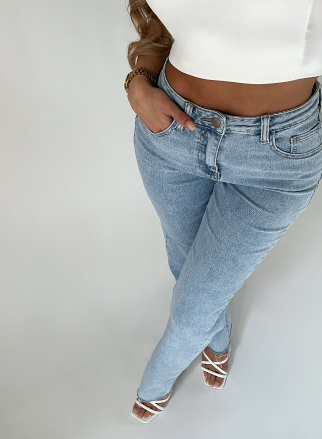 Straight Leg Jeans