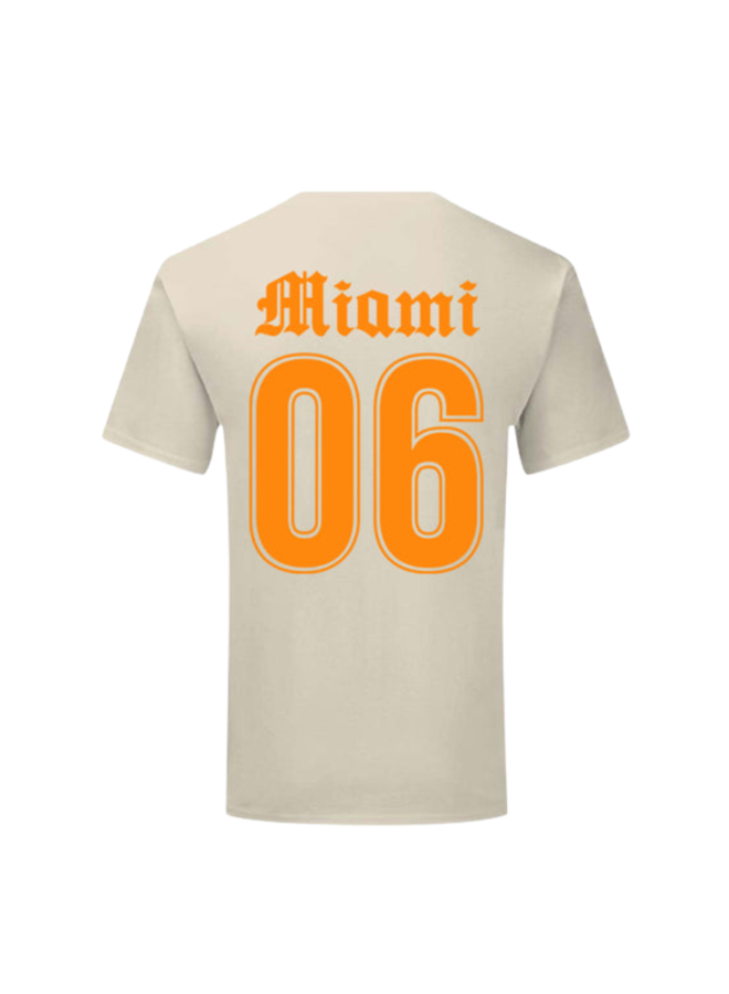 Pinned by K T-Shirt Orange Velvet Miami 06