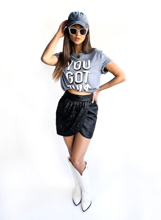 Pinned by K Washed T-Shirt You Got This - Blue