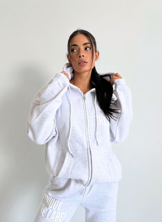 Joleen Vest - Light Grey Marl