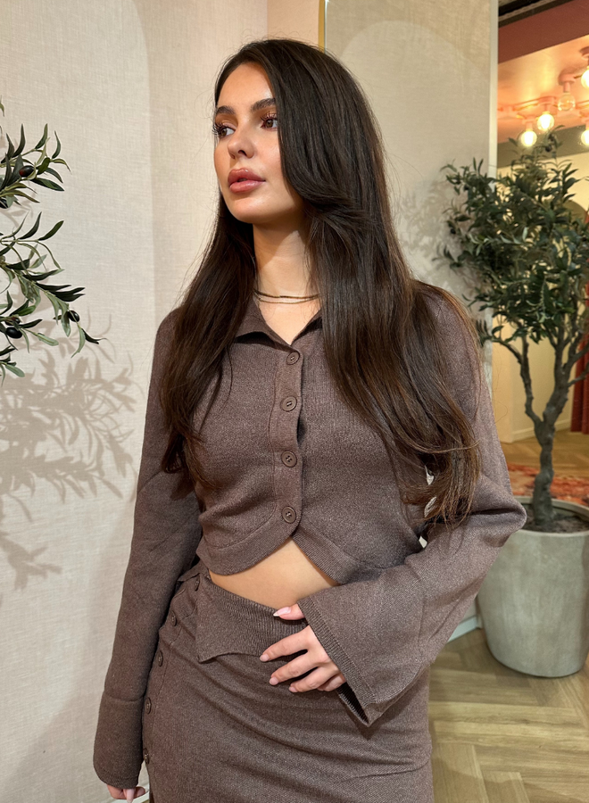Cassidy Top - Brown