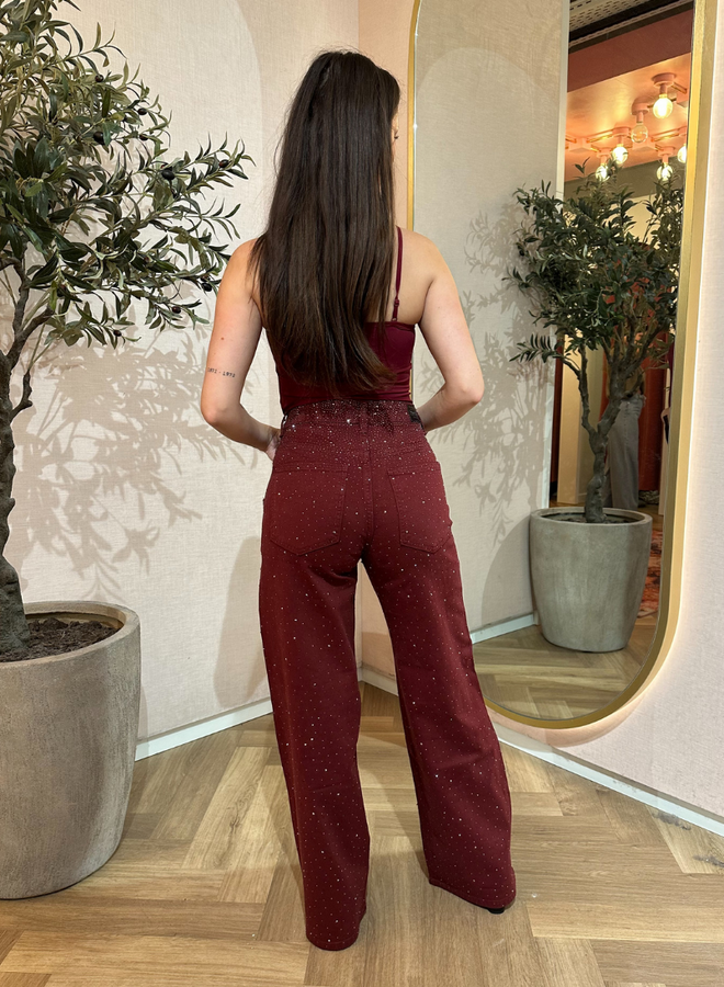 Dana Jeans - Bordeaux