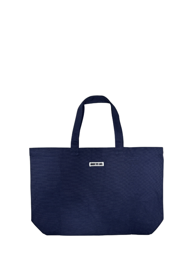 Canvas Tote Bag - Deep Dark Navy