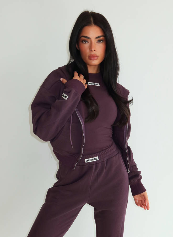 Molly Vest - Deep Berry