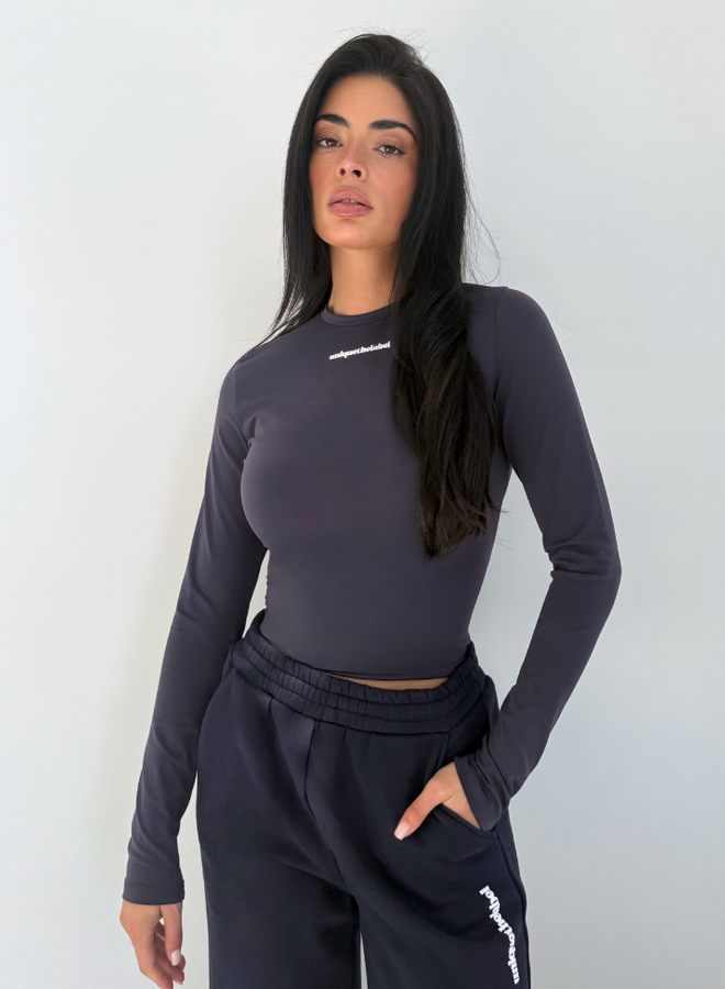 Robyn Long Sleeve - Deep Dark Navy