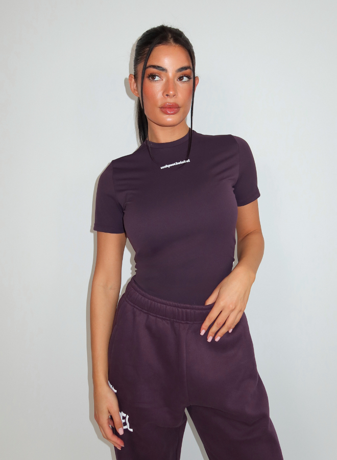 Robyn Short Sleeve - Deep Berry