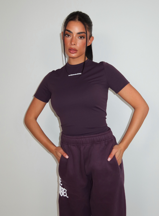 Robyn Short Sleeve - Deep Berry