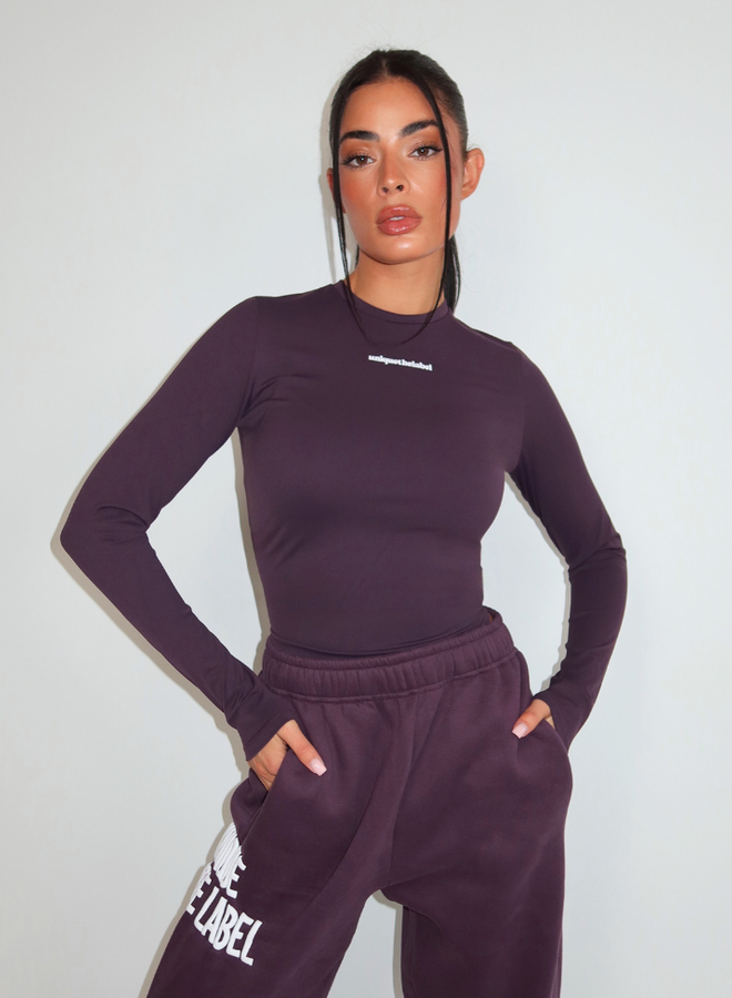 Robyn Long Sleeve - Deep Berry