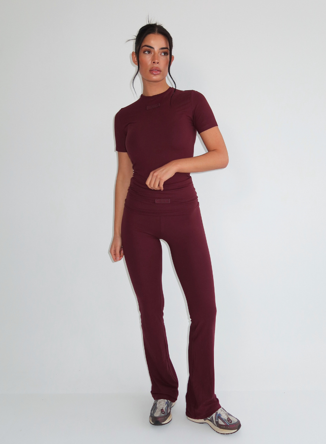 Noelle Pants - Deep Cherry