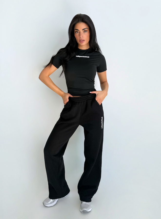 Robyn Short Sleeve - Deep Black