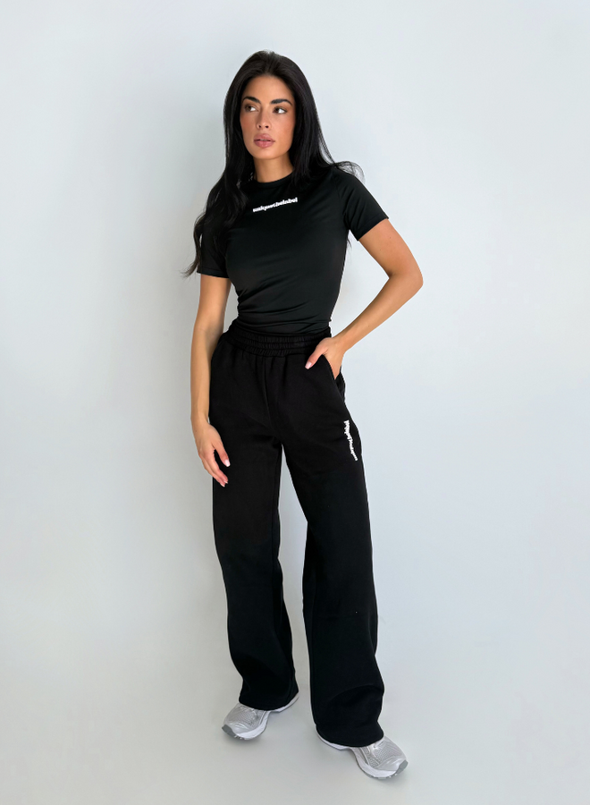 Robyn Short Sleeve - Deep Black