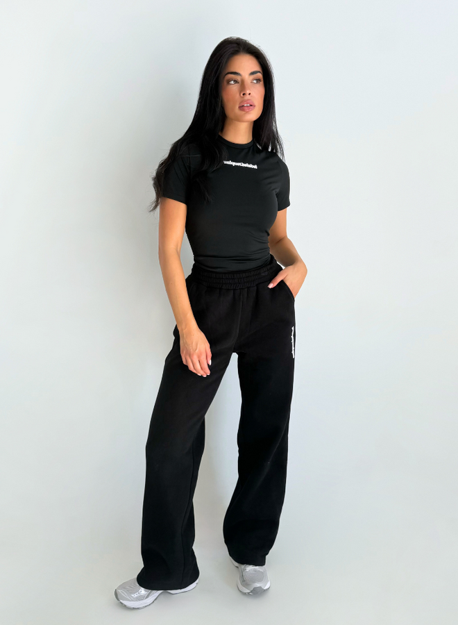 Robyn Short Sleeve - Deep Black