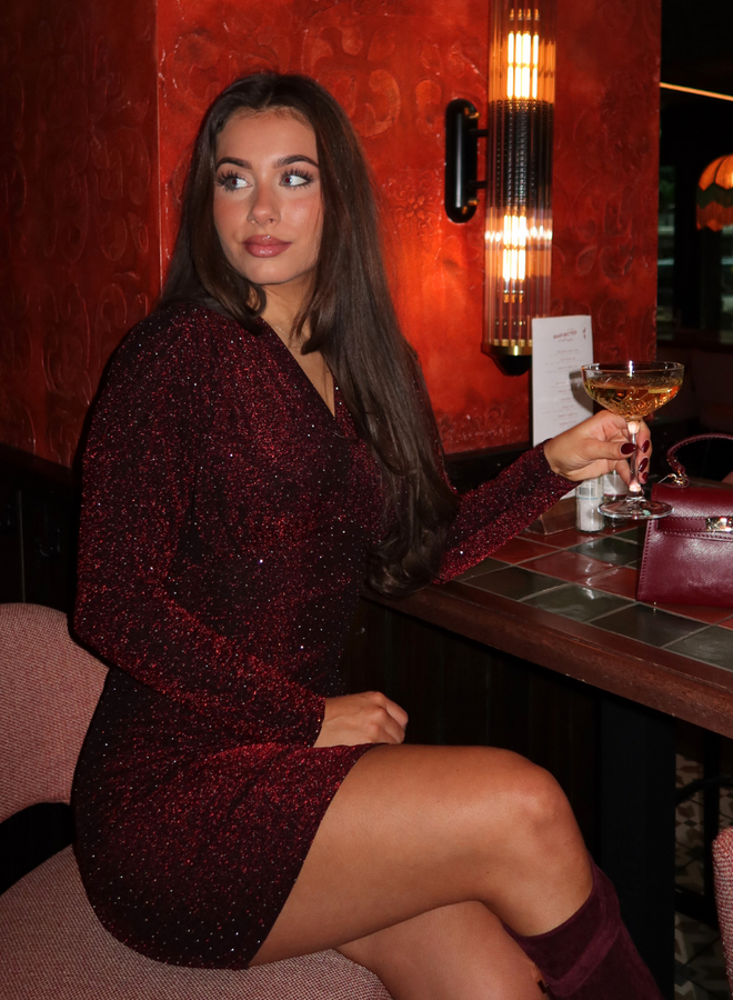 Jules Dress - Bordeaux