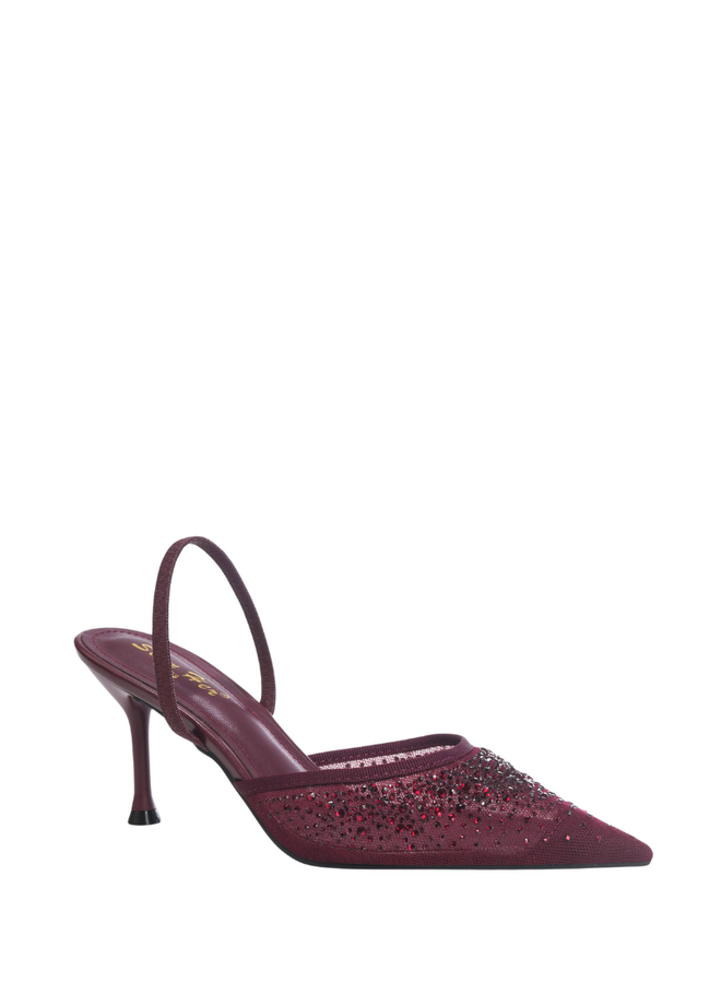 Luna Eclipse Heels - bordeaux