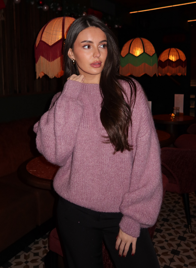 Livia Sweater - Old Pink