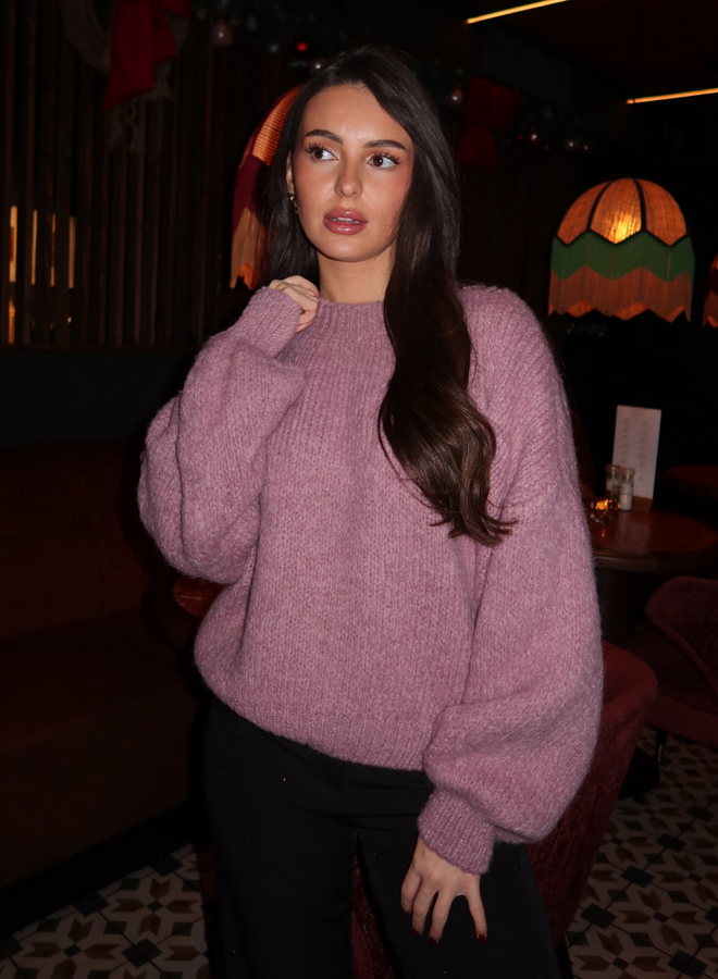 Livia Sweater - Old Pink