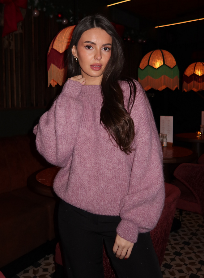 Livia Sweater - Old Pink