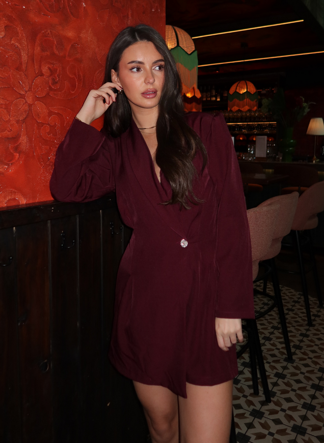 Demi Playsuit - Bordeaux