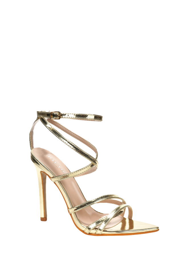 Carmen Strap Heels - goud