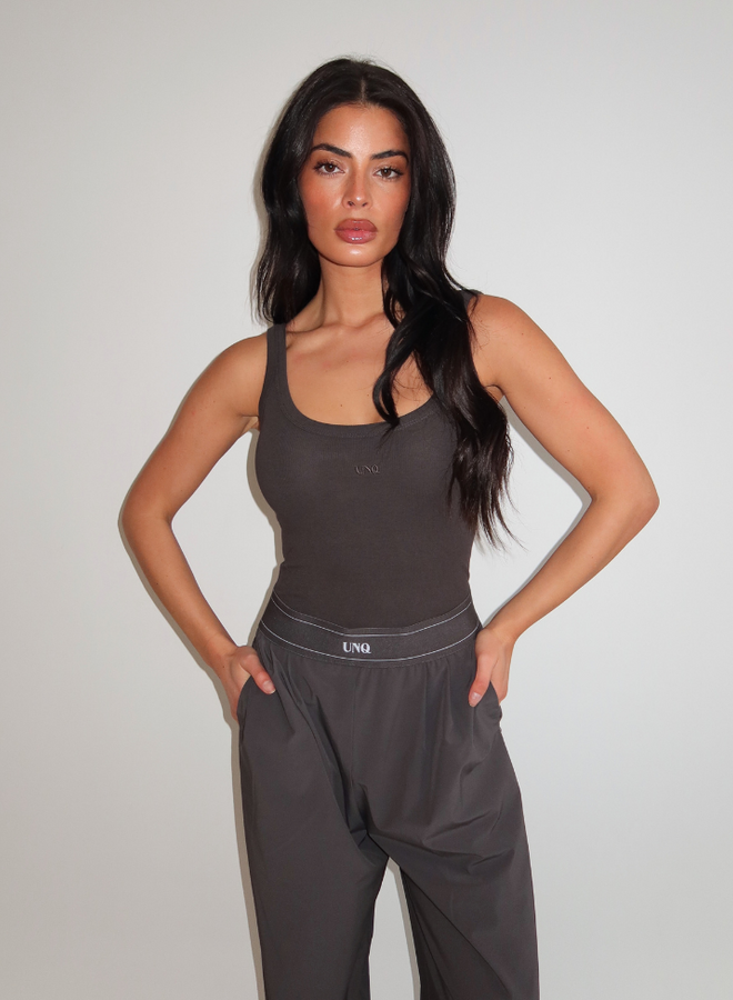Gill Bodysuit - Charcoal