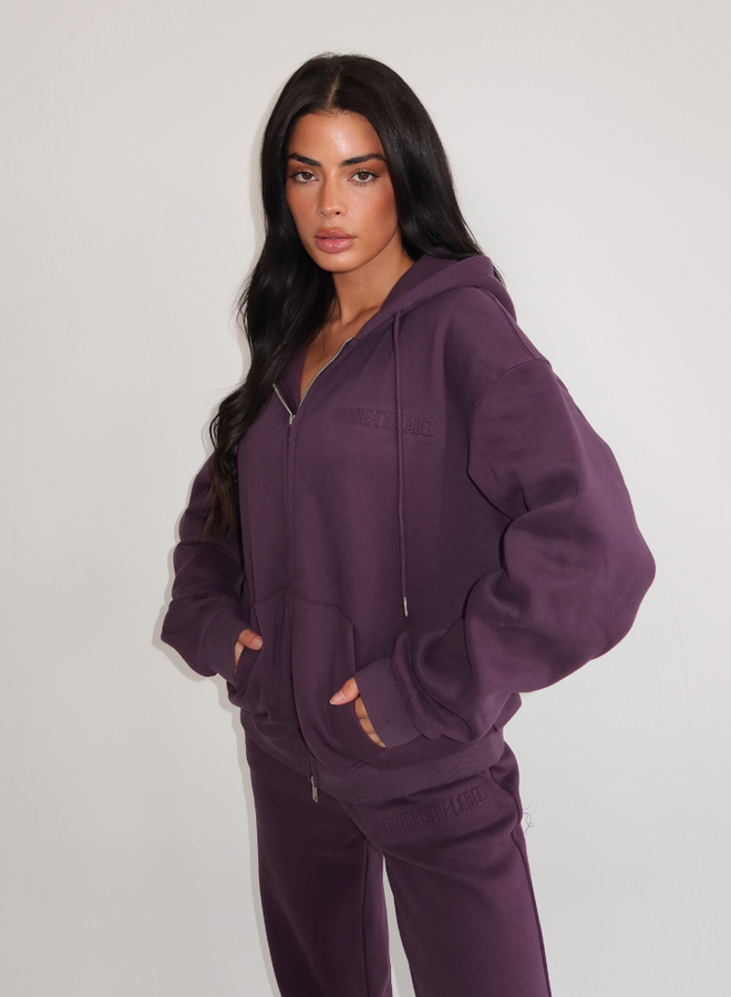 Nyla Vest - Deep Berry