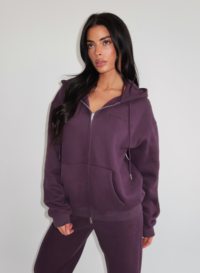 Nyla Vest - Deep Berry