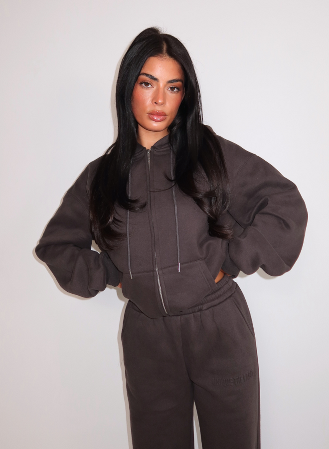 Nyla Vest - Charcoal