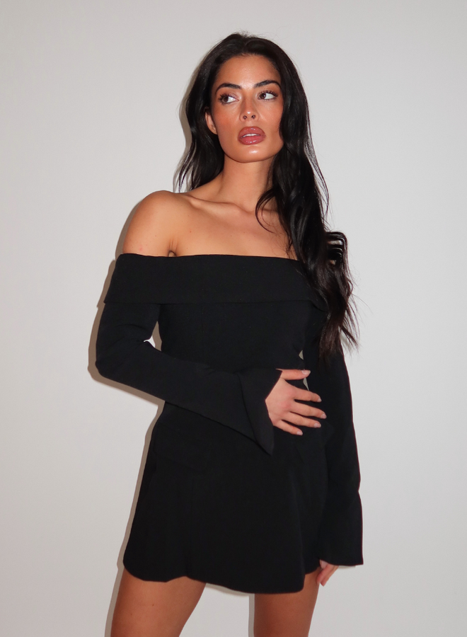 Emily Dress - Deep Black