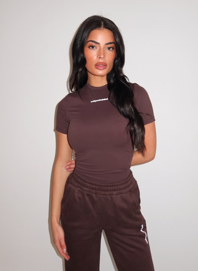 Robyn Short Sleeve - Cacao