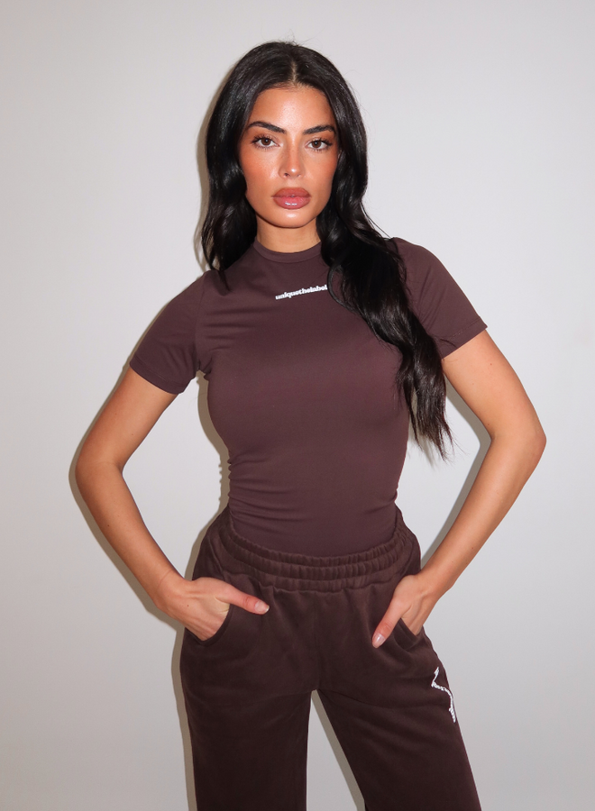 Robyn Short Sleeve - Cacao