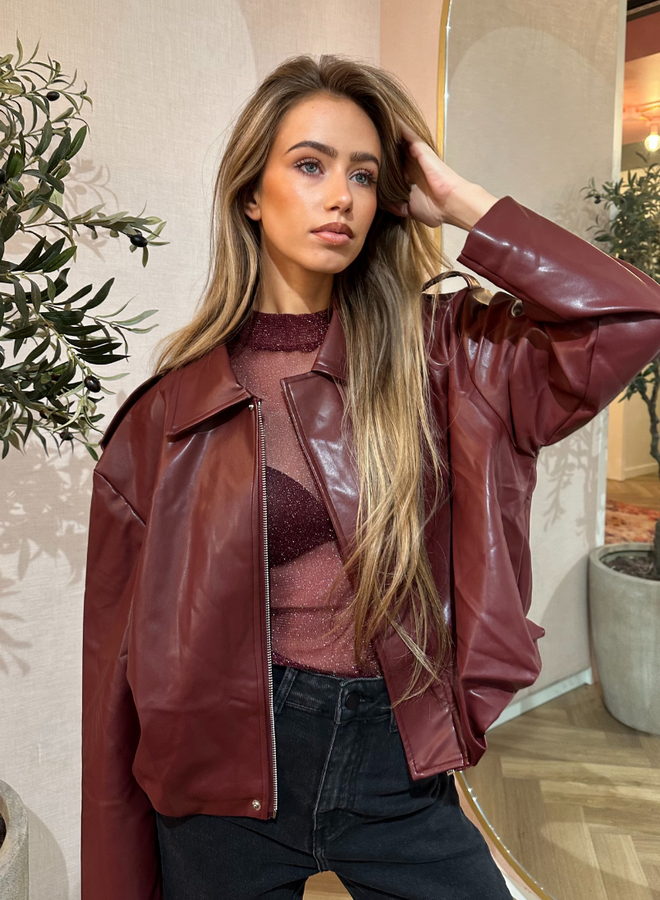 Ilhaam Jacket - Bordeaux