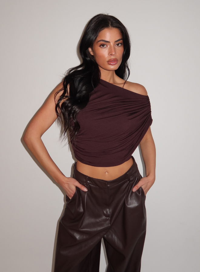 Mira Top - Brown