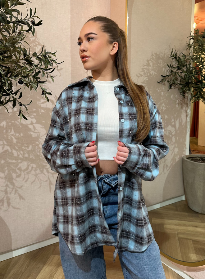 Yara Blouse - Licht Blauw