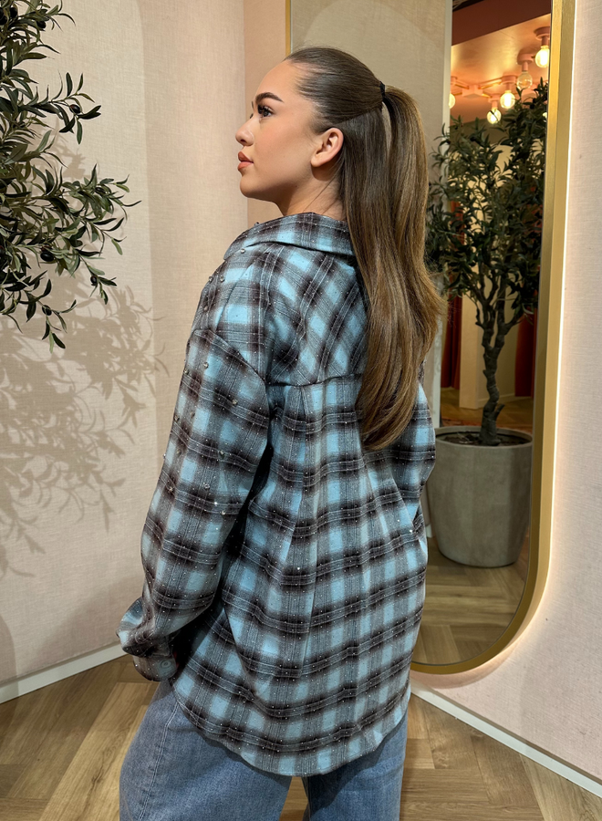 Yara Blouse - Licht Blauw