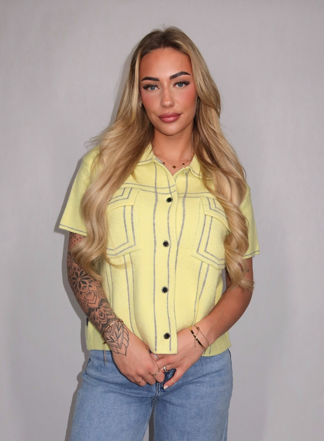 Becca Top - geel