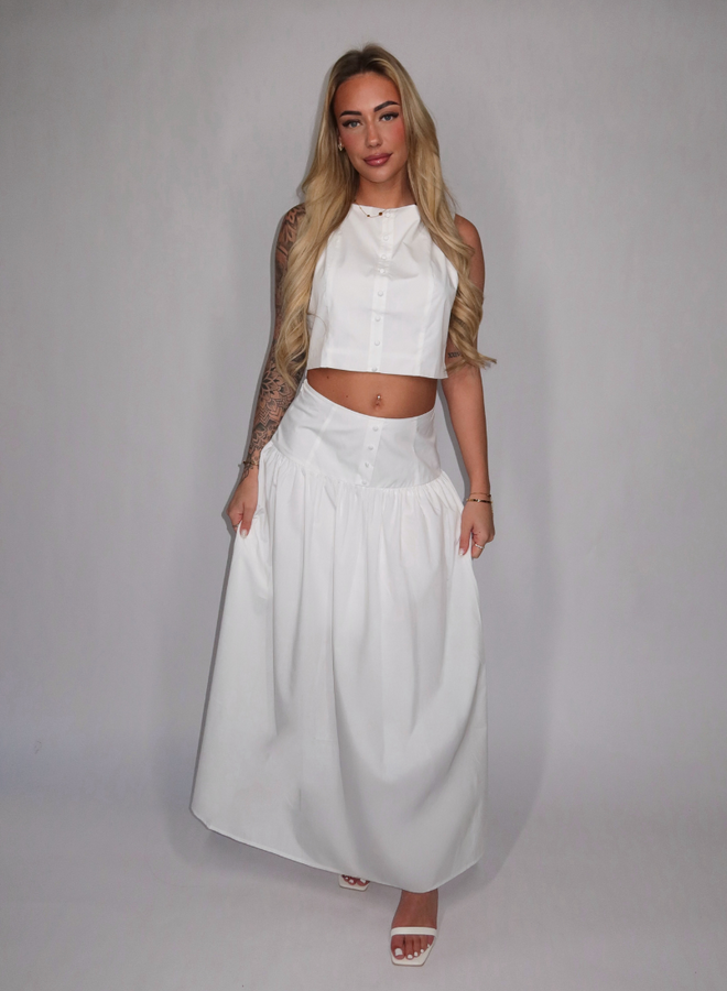 Tara Top - White