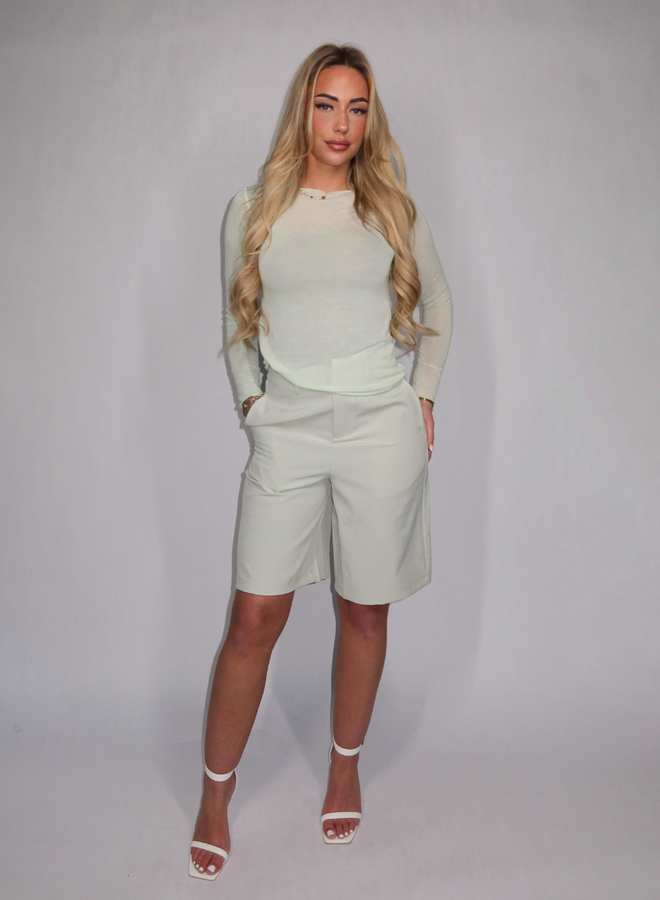 Cashmere Top - Light Green