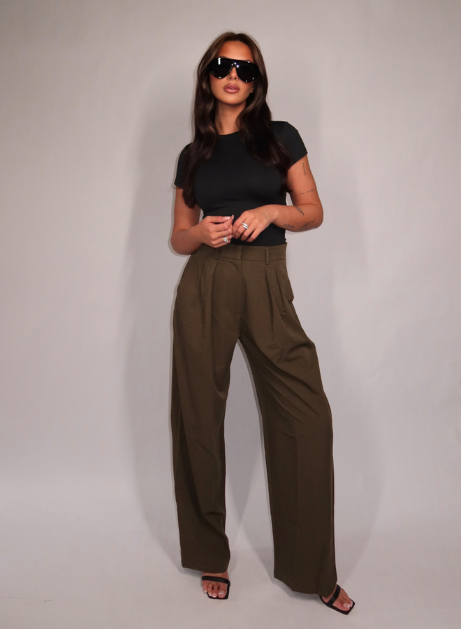 Kim Short Sleeve Top - Zwart