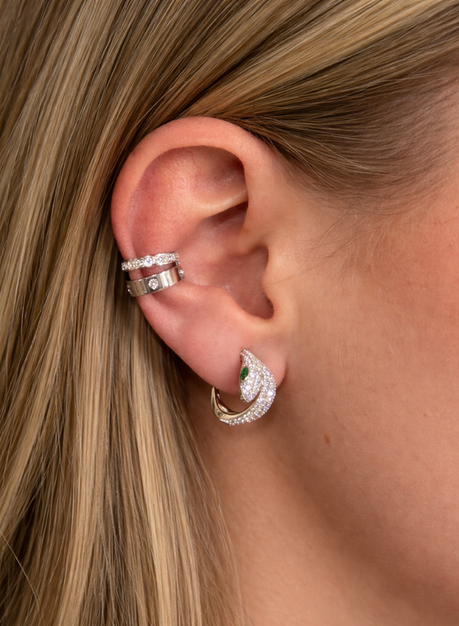 Earcuff Love - Zilver