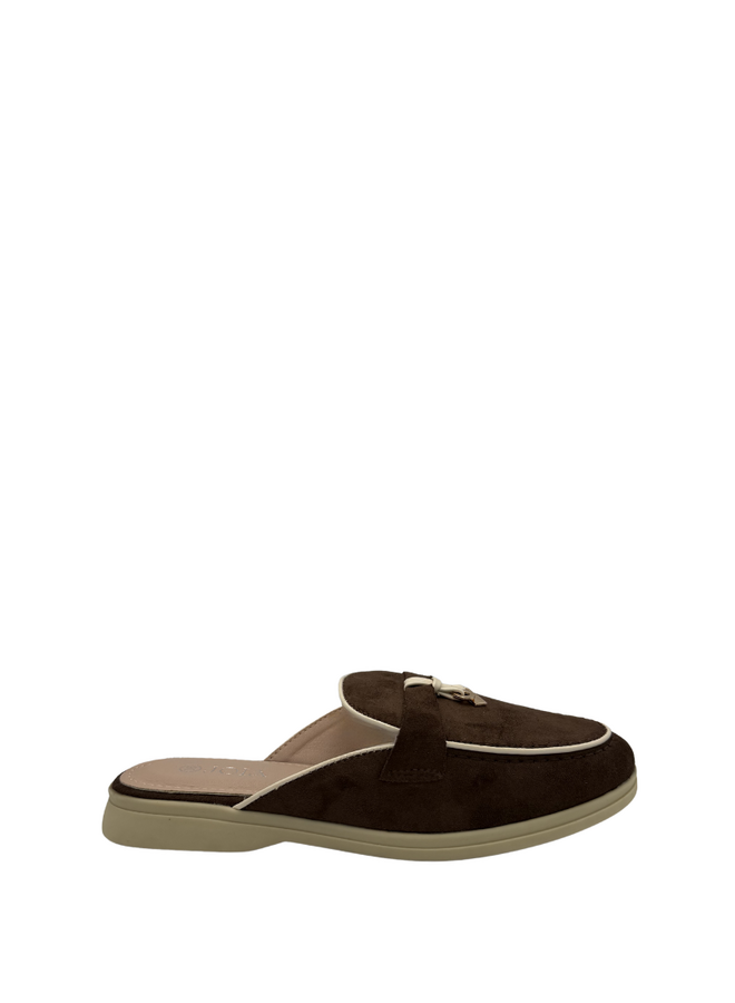 Loafer Mule - Brown