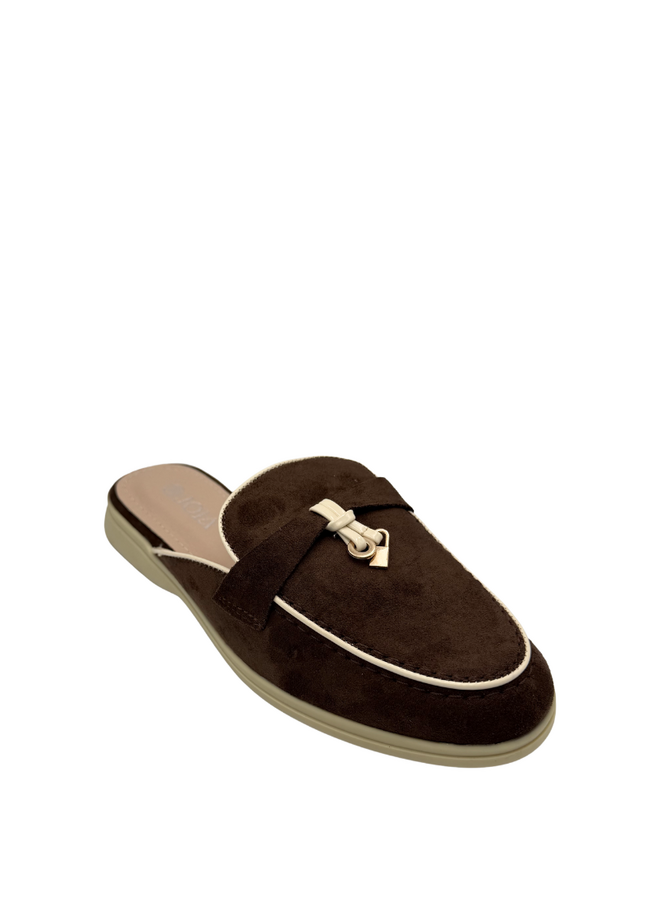 Loafer Mule - Brown